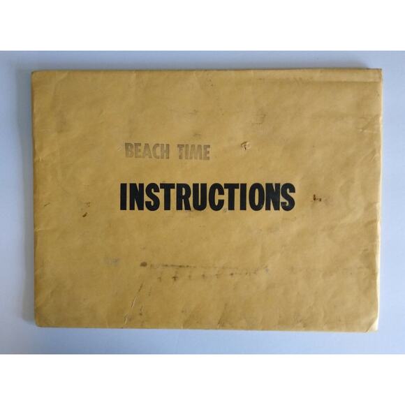 Beach Time Pinball MANUAL + Schematic 1958 Original Bingo Game Machine Bally - Picture 7 of 8